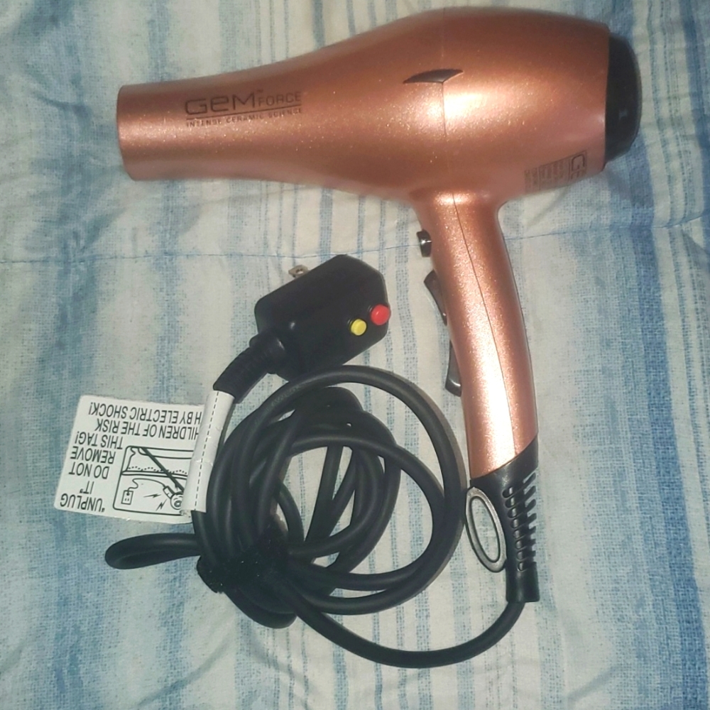 Pink Gem force Hairdryer